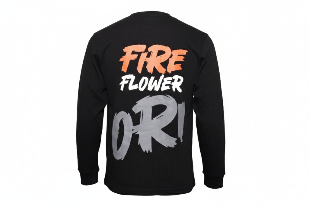 Men’s Lahori Combat Heavyweight Long Sleeve T-Shirt – 100% Cotton Workwear Crew Neck