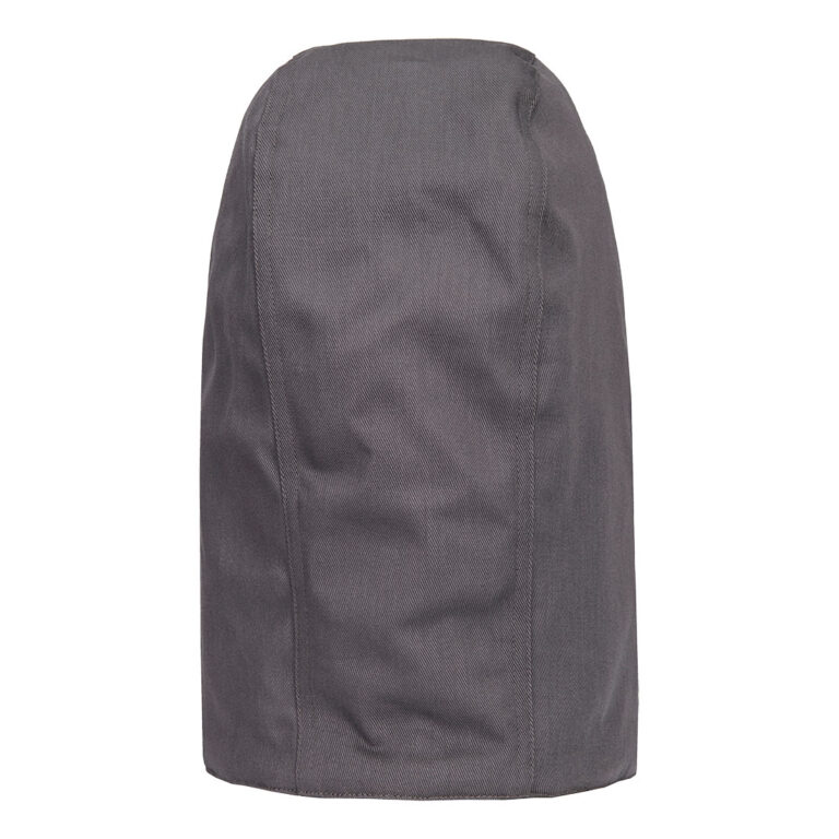Portwest FR901 Insulated Flame Resistant Winter Hood in Grey, back view