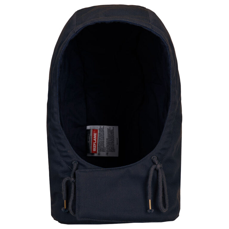 Portwest FR901 Insulated Flame Resistant Winter Hood in Navy, front view