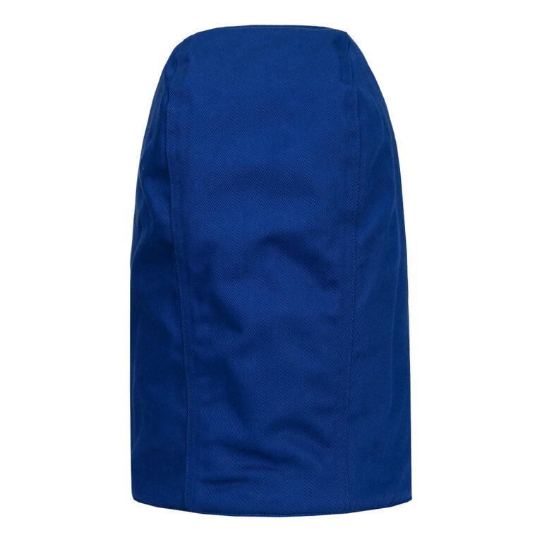 Portwest FR901 Insulated Flame Resistant Winter Hood in Royal Blue, back view